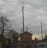 Sendemast am Bahnhof in 86420 Diedorf