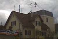 Sendemast im Zentrum von 86420 Diedorf